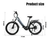 CMACEWHEEL L26 Moped Commuter Electric Bike - Pogo Cycles